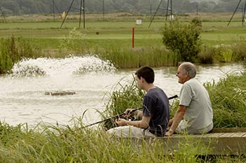 Fishing with friends near your Norfolk Holiday Lodge